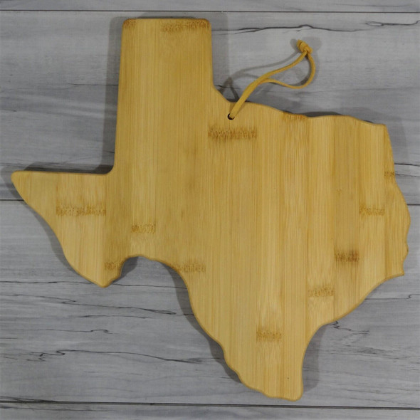 Totally Bamboo Texas Shaped Serving & Cutting Board Totally Bamboo Texas Shaped Serving & Cutting Board
