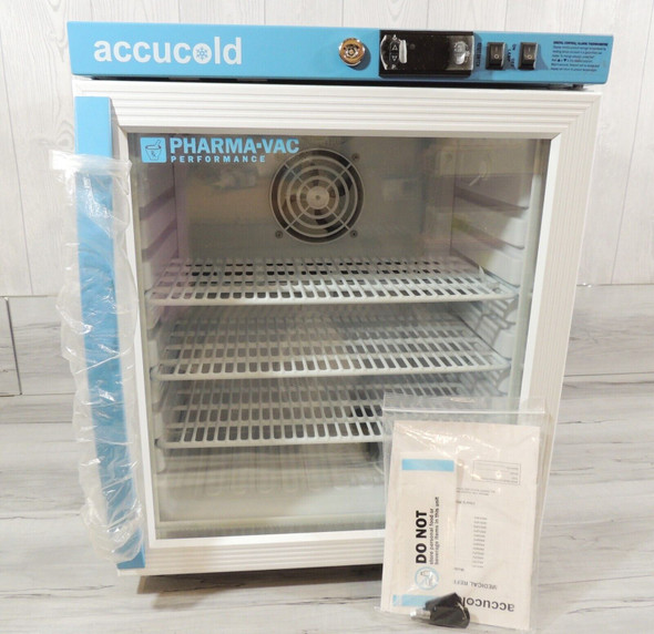 AccuCold ARG1PV Pharma-Vac Compact Freestanding Mini Refrigerator  *NEW, NO BOX
