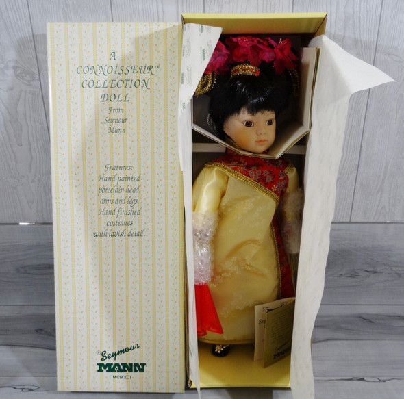 Seymour Mann Connoisseur Collection 17" Japanese Porcelain Doll