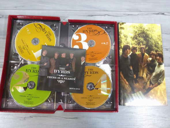 THE BYRDS -  THERE IS A SEASON Box set - 4 CDs plus Bonus DVD *Used