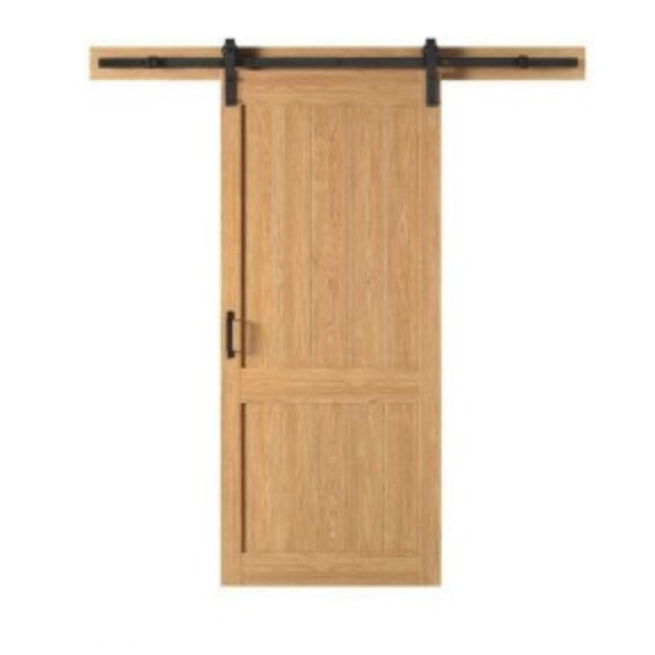 Light Oak Sliding Interior Barn Door Kit