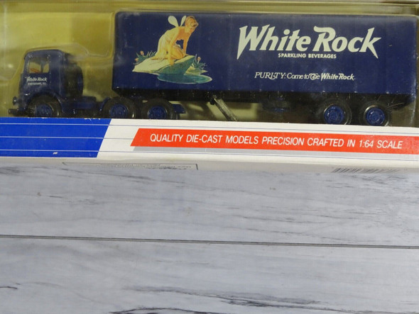 Vintage AHL White Rock Sparkling Beverages Semi Truck 1:64 *NEW, Box Wear*
