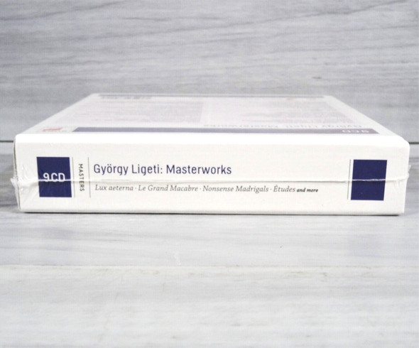Masterworks by Gyorgy Ligeti 9 CD Box Set, 2019 *NEW*