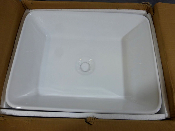 1 Decoraport  Ceramic Basin Bathroom Sink 14x18x5 - AG1500D-V *New Open box
