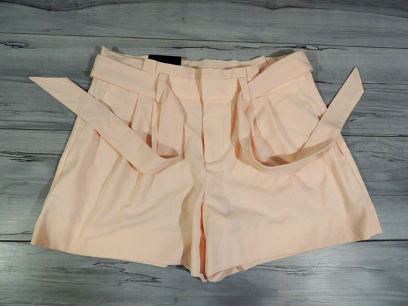 Banana Republic Belted Womens Shorts - Pink - Size 2 - New w/tags