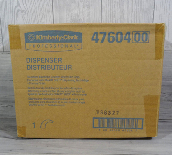 Kimberly-Clark Touchless Counter Mount Soap Dispenser 47604, Chrome *NEW*