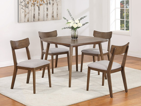 Weldon Dining Set with Four Chairs