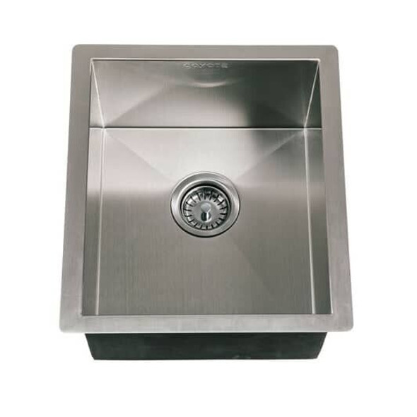 Coyote Stainless Steel Universal Mount Drop-In Sink 16”W x 18”D C1SINK1618  *NEW