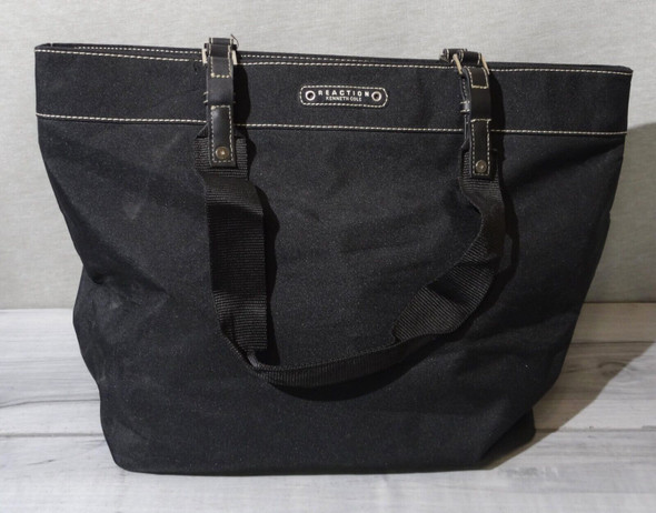 Kenneth Cole Reaction Black Canvas Tote