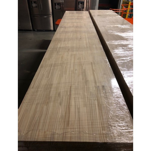 Pine Butcher Block  25” W x 96” L x  1-3/4” D