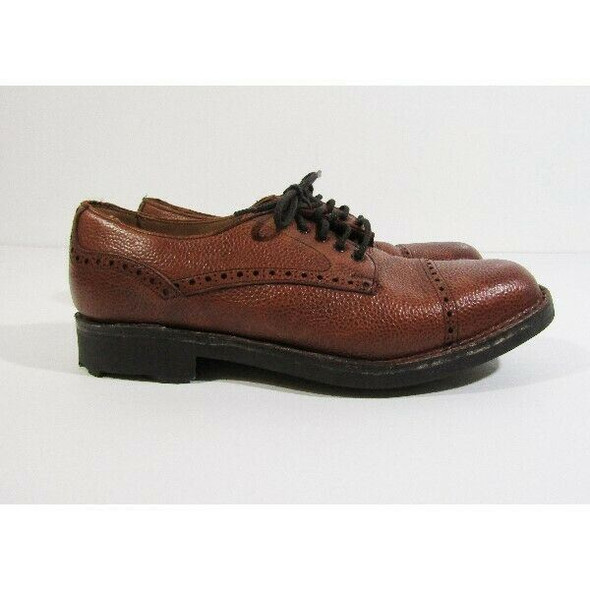 Hoggs of Fife Men's Dornoch Country Grain Veldt Leather Shoes Size 7.5 UK/ 8 U.S
