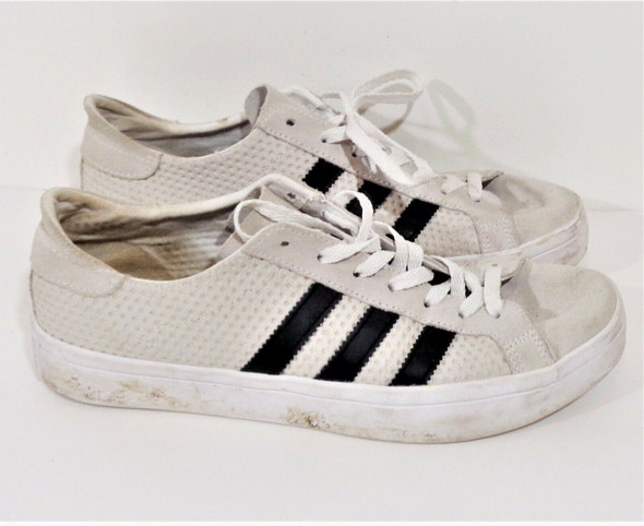 Adidas Courtvantage Grey & Black Suede Sneakers Women's Size 8 BB5204