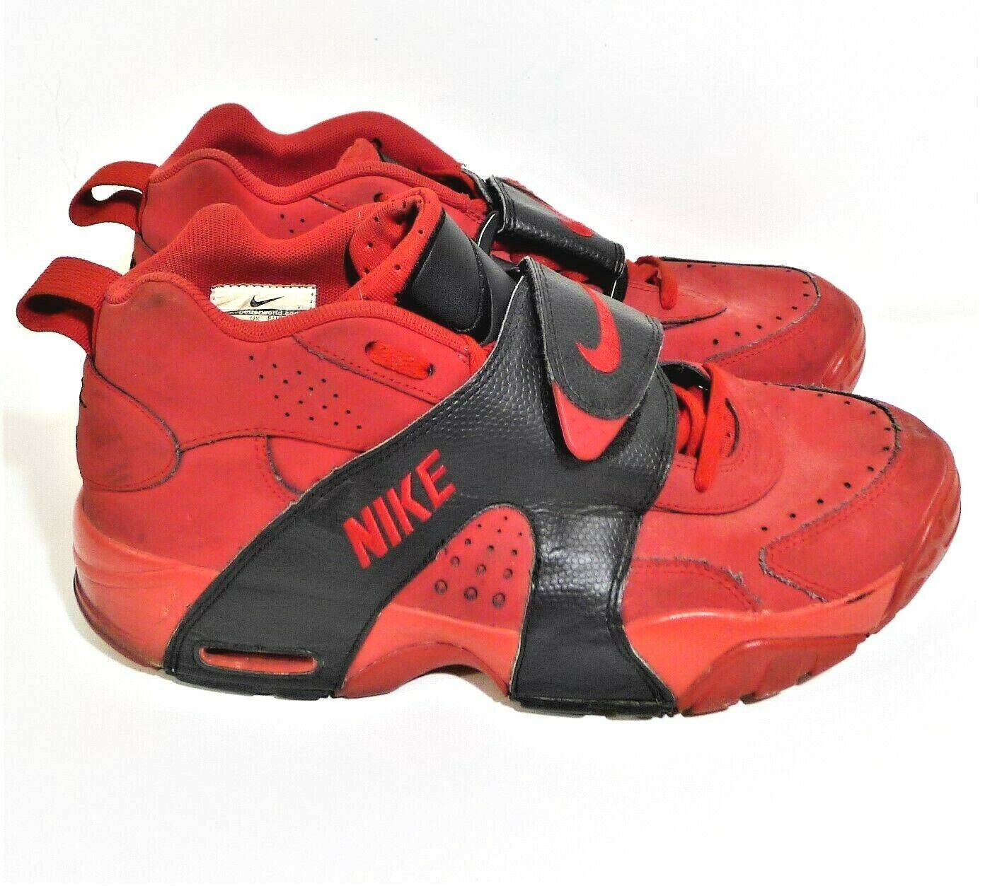 Nike Air Veer Red & Black Sneakers Men's Size 10 599442-600