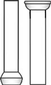 Ground Joint, Spherical Joint on Straight Tube