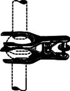 Clamp, Pinch, for Spherical Joints
