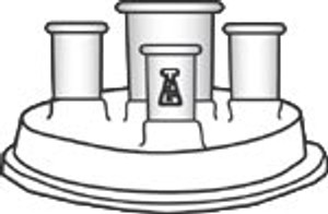 Cover, Reaction, for 150mm (6") Flange, Four Necks