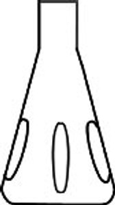 Flask, Erlenmeyer, Shake, Baffled for Stirring