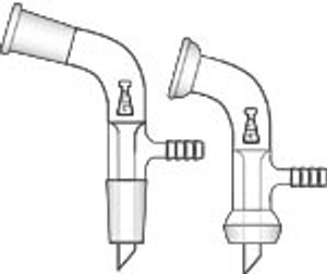 Adapter, 105-Degree Bend, Inner Delivery Tube and Vacuum Hose Connection