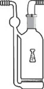 Bottle, Gas Washing, Fritted Disc