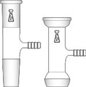 Adapter, Straight, Outer or Socket Joint w/ Inner or Ball Joint and Hose Connection