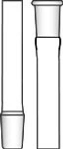 Ground Joint, Standard Taper Joint on Straight Tube