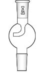 Adapter, Straight, Kjedahl Trap