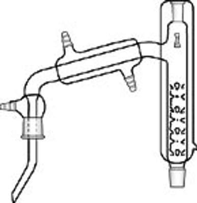 Distillation Apparatus, Jacketed, Vigreux, Micro
