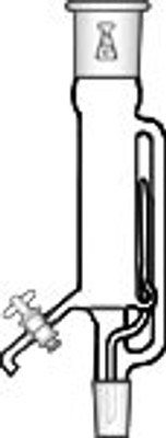 Extractor Body, Soxhlet, With Stopcock