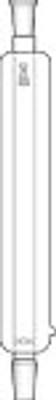 Distilling Column, Hempel, Vacuum Jacketed