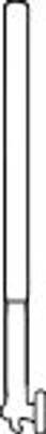 Stirrer Shaft, Heavy Duty, 19 mm, Polished