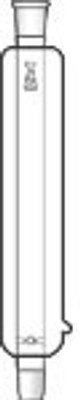 Distilling Column, Hempel, Vacuum Jacketed, Micro