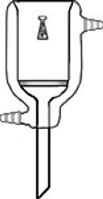Filter Funnel, Buchner, Jacketed