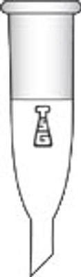 Adapter, Straight, Outer Joint w/ Plain Tube