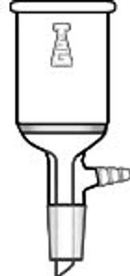 Filter Funnel, Buchner, with Vacuum Adapter