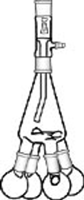 Distilling Receiver with Straight Adapter, Micro