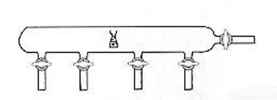 Manifold, Vacuum, with Teflon® Stopcocks