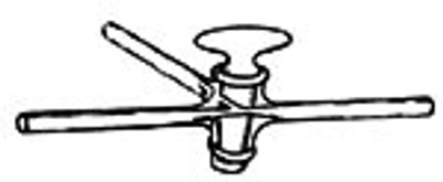Stopcock, T-Bore, Glass