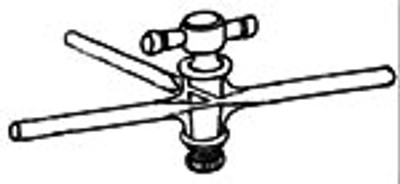 Stopcock, T-Bore, Teflon®