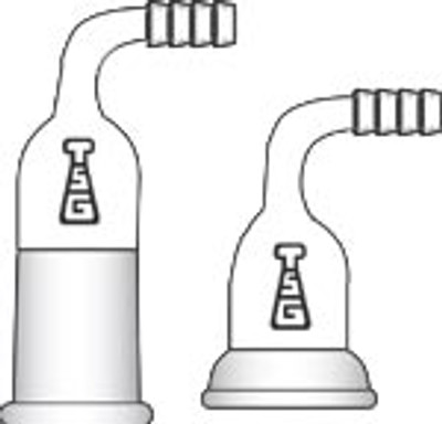 Adapter, 90-degree Bend, Joint with Hose Connection.