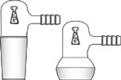 Adapter, 90-degree Bend, Inner or Ball w/Hose Connection