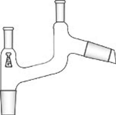 Adapter, Claisen w/ 10/30 Outer Joints