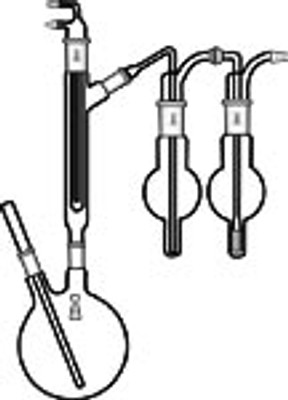 Distillation Apparatus, Cyanide Scrubber