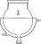 Flask, Reaction, Round Bottom, Jacketed, with Take-Off
