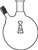 Flask, Round Bottom, Center Neck and Side Inlet Tube