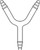 Tube, Connecting, Y-Shaped