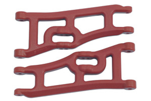 RPM70669  Wide Front A-arms for the Traxxas e-Rustler & Stampede 2wd - Red