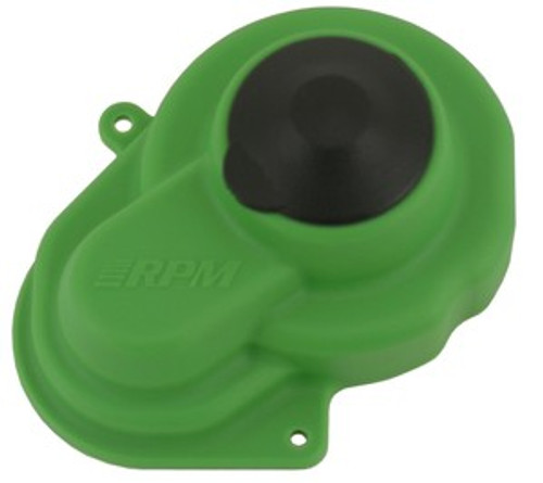 RPM80524  Sealed Gear Cover, for Traxxas e-Rustler/Stampede 2wd/Bandit/Slash, Green