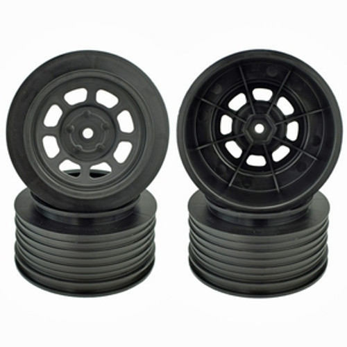 DER-DS4-AB  Speedway SC Wheels for the Associated SC10 and SC5M, +3mm Offset (4pcs)