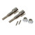 13683  Metal Rear Wheel Shafts+Pins+Lock Nut M4