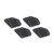 11468 Shock Plates(Aluminum)(4pcs)